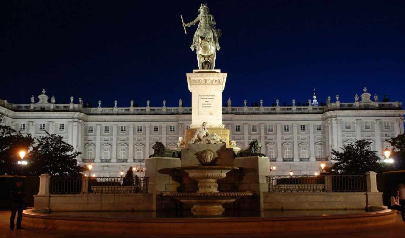 madrid, palace, royal