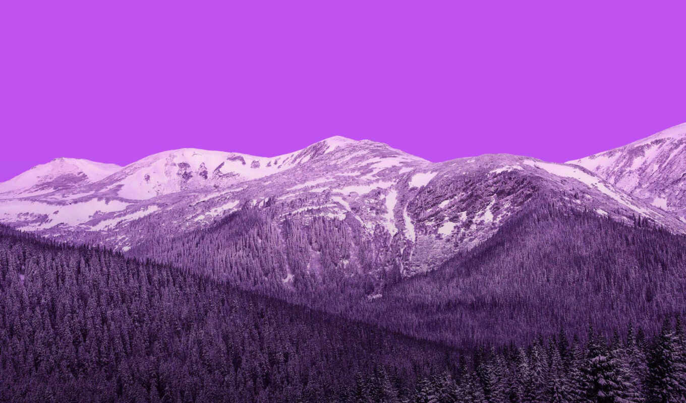 purple, stock, mountains, vivo