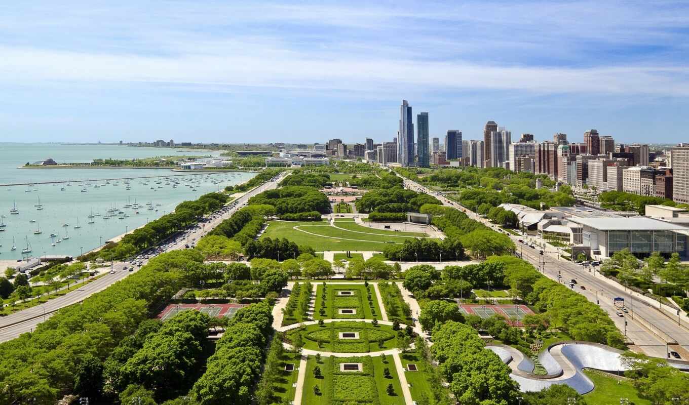 park, chicago, landmark
