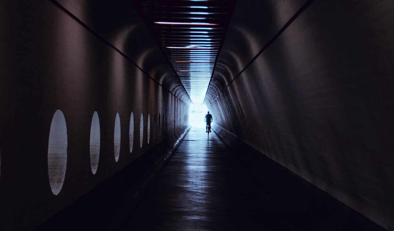 свет, туннель