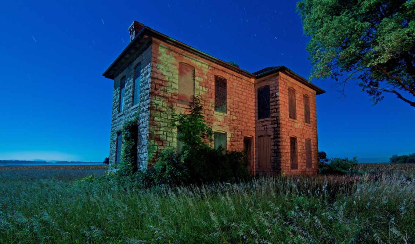 house, квартира, cooper, abandoned, mike, kansas, старая, -, nocturnal
