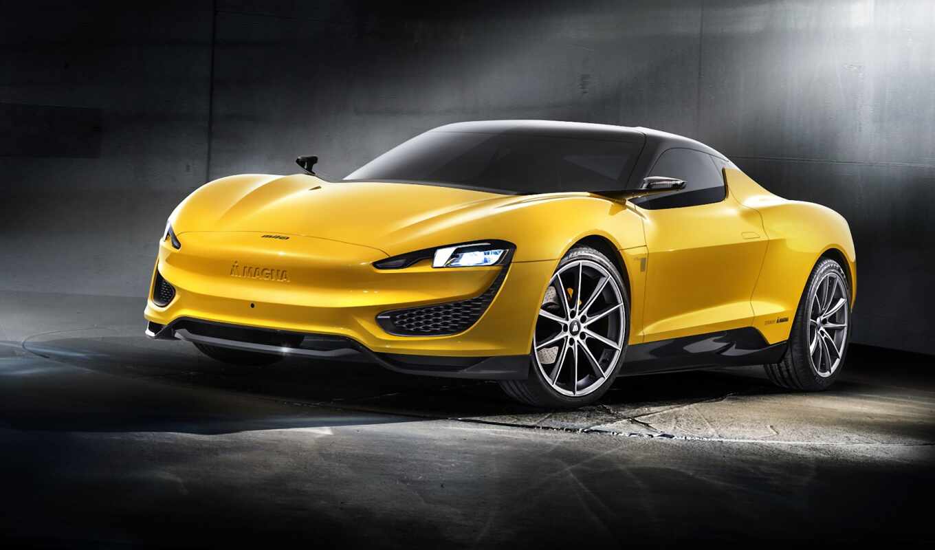 sweet, design, daily, car, concept, more, yellow, hybrid, magda, rev