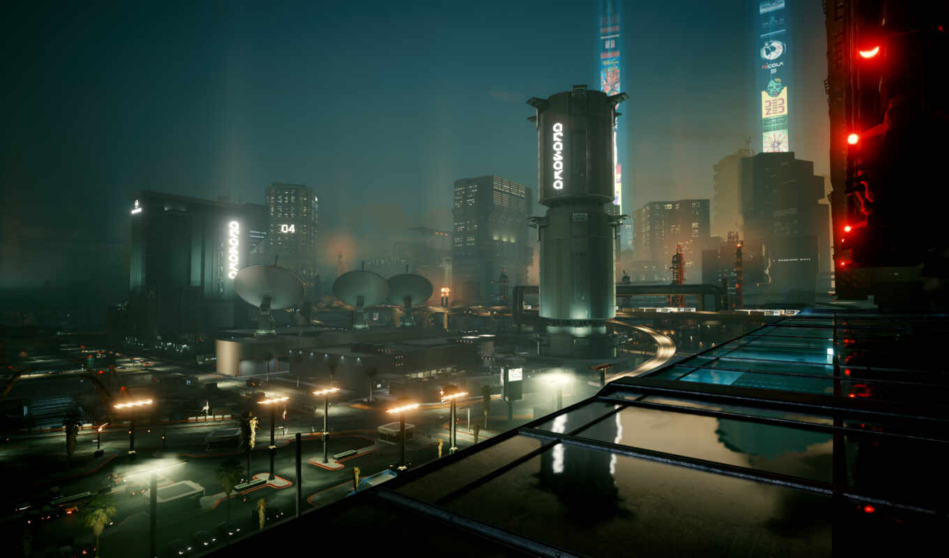 game, background, cityscape