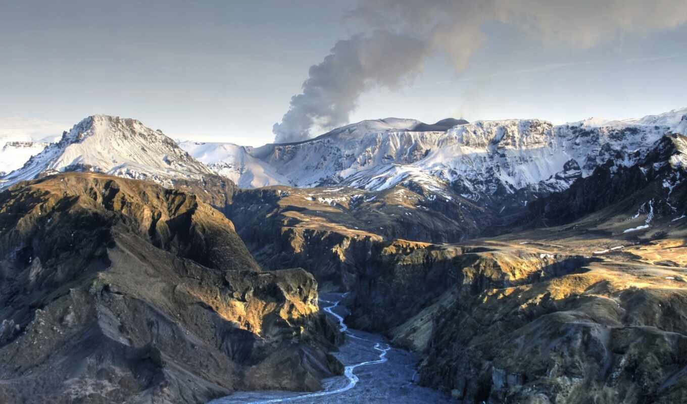 бесплатные, www, iceland, вулкан, извержение, лава, eyjafjallajokul, eyjafjallajökul