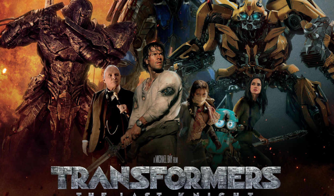 movie, new, last, knight, transformers, poster