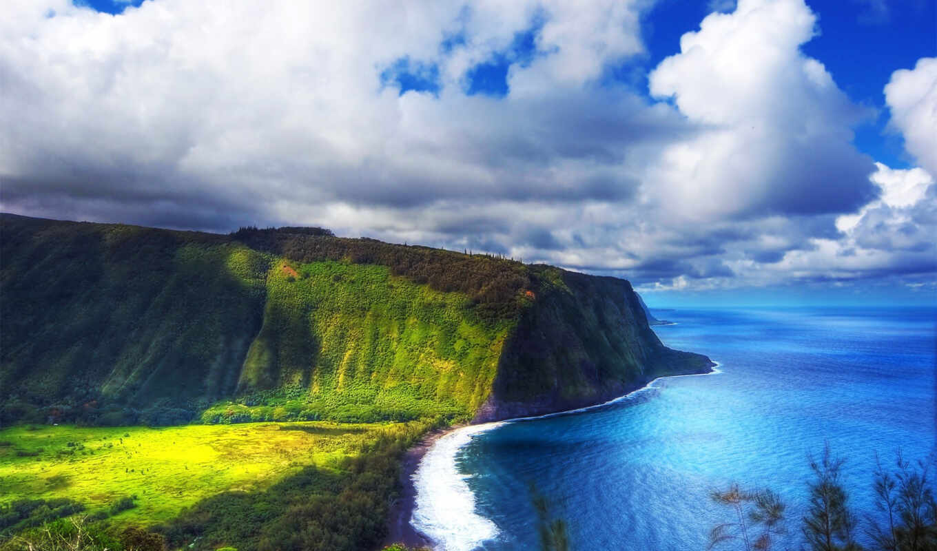 сша, остров, место, state, hawaii