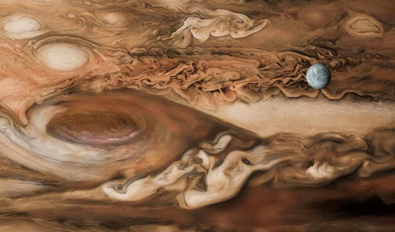 art, digital, луна, космос, planet, браун, universe, europa, jupiter