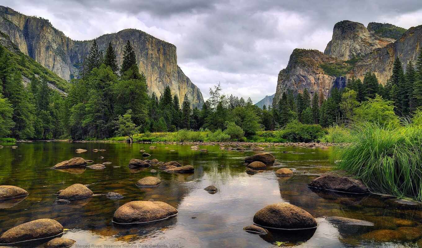 природа, landscape, park, national, yosemite