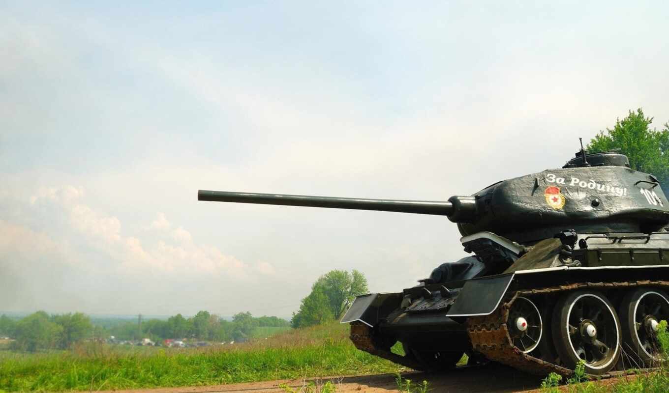 танк, soviet, т-34, за родину
