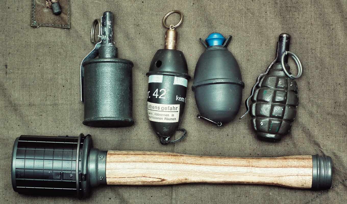 grenade, german, hammer, stielhandgranate