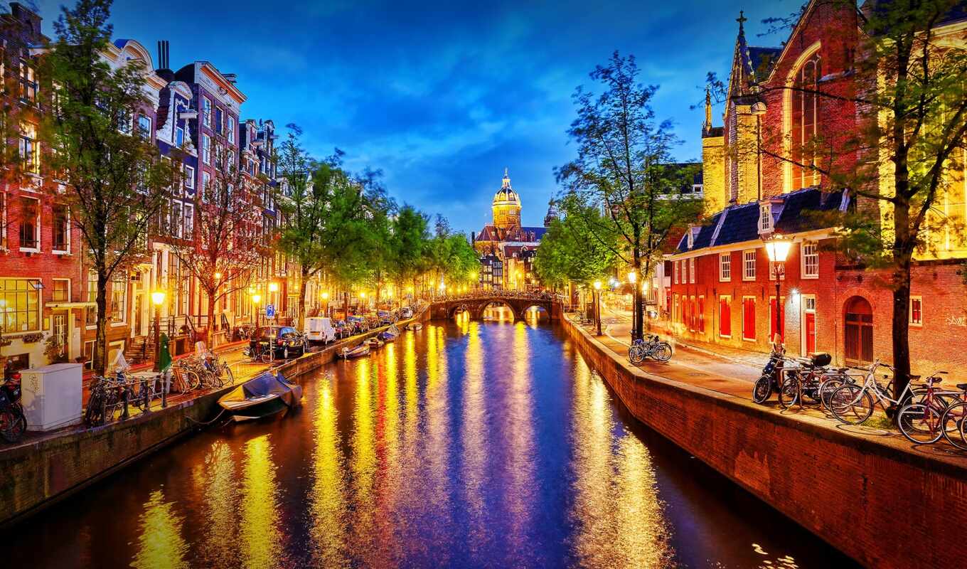 city, Amsterdam, Netherlands, Paris, day, river