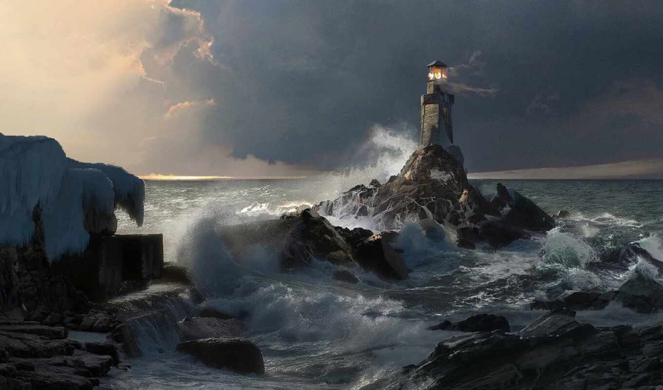 lighthouse, blake