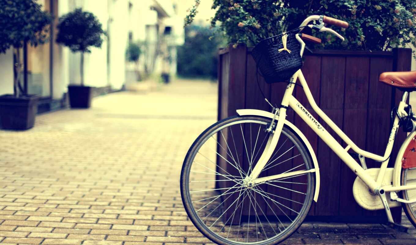 город, улица, bike, велосипед