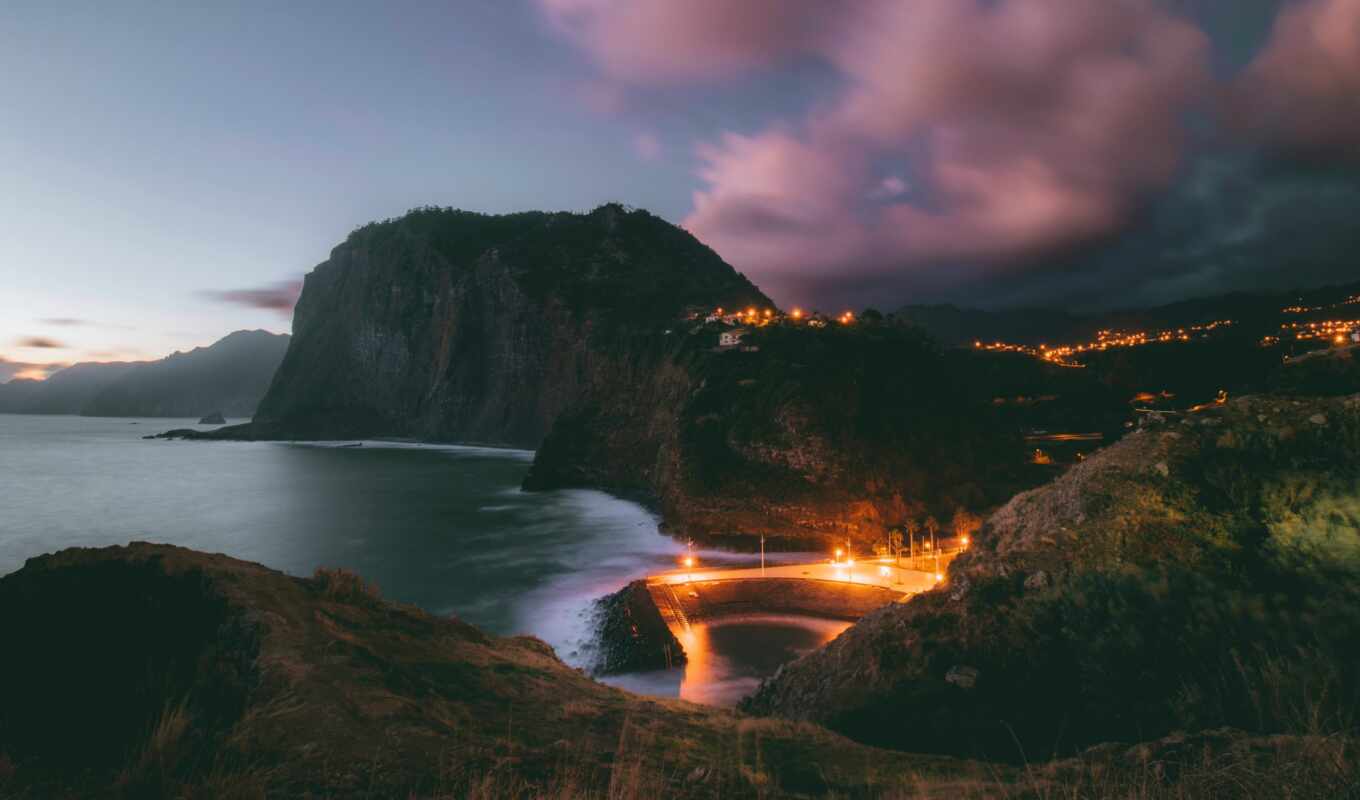 beach, region, Madeira, pico, santana, municipality, name