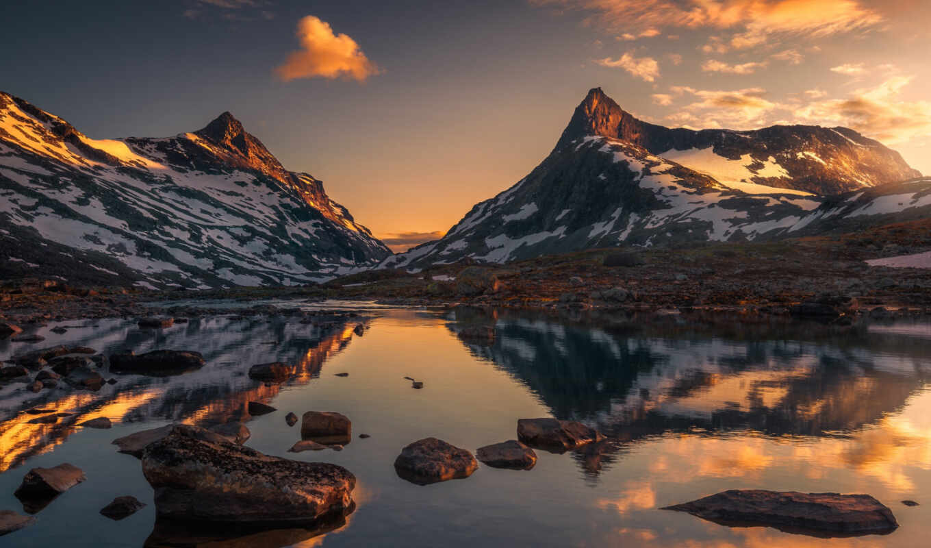 water, норвегия, natuur