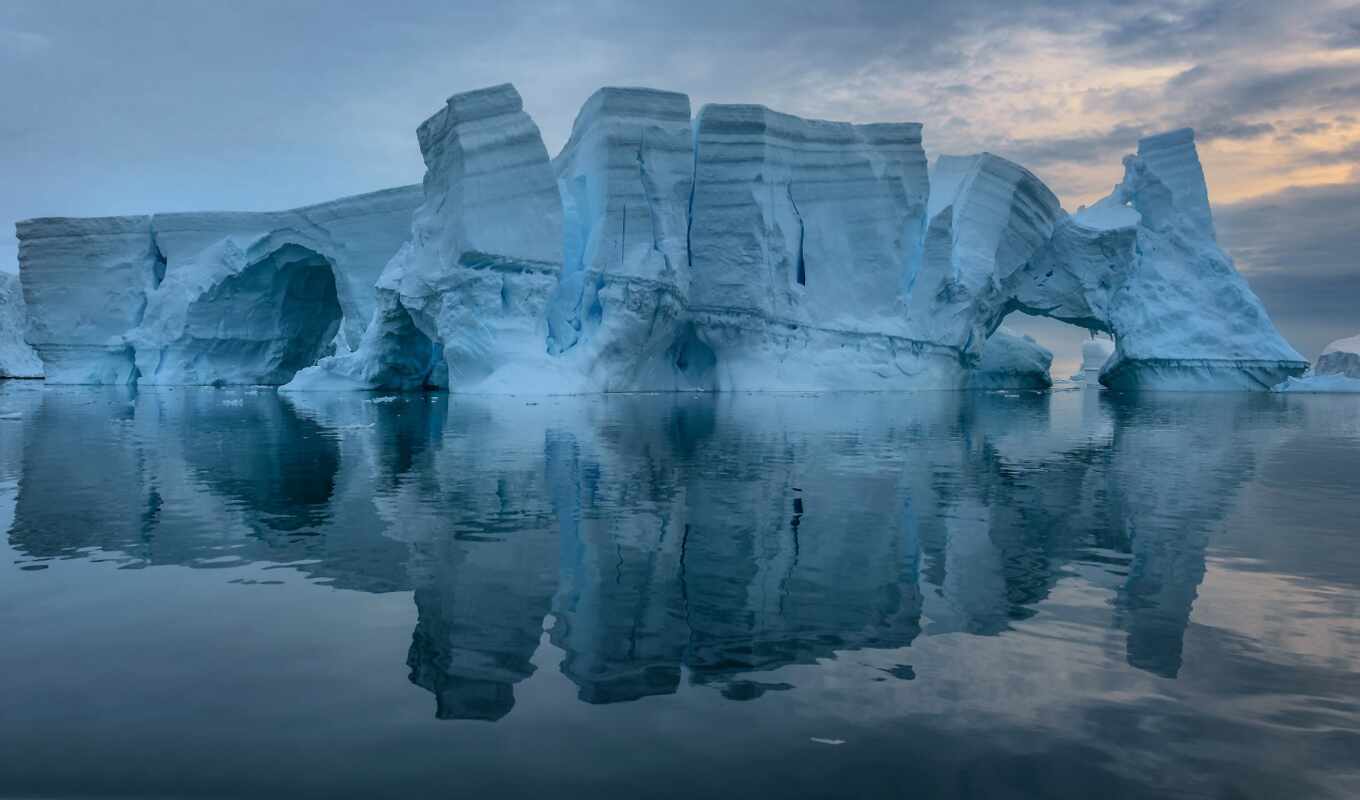 природа, лед, море, north, pantalla, glacier, айсберг, fondo, id