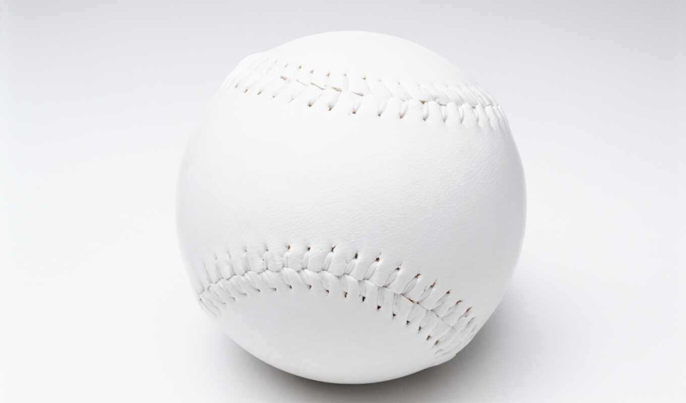 white, мяч, baseball