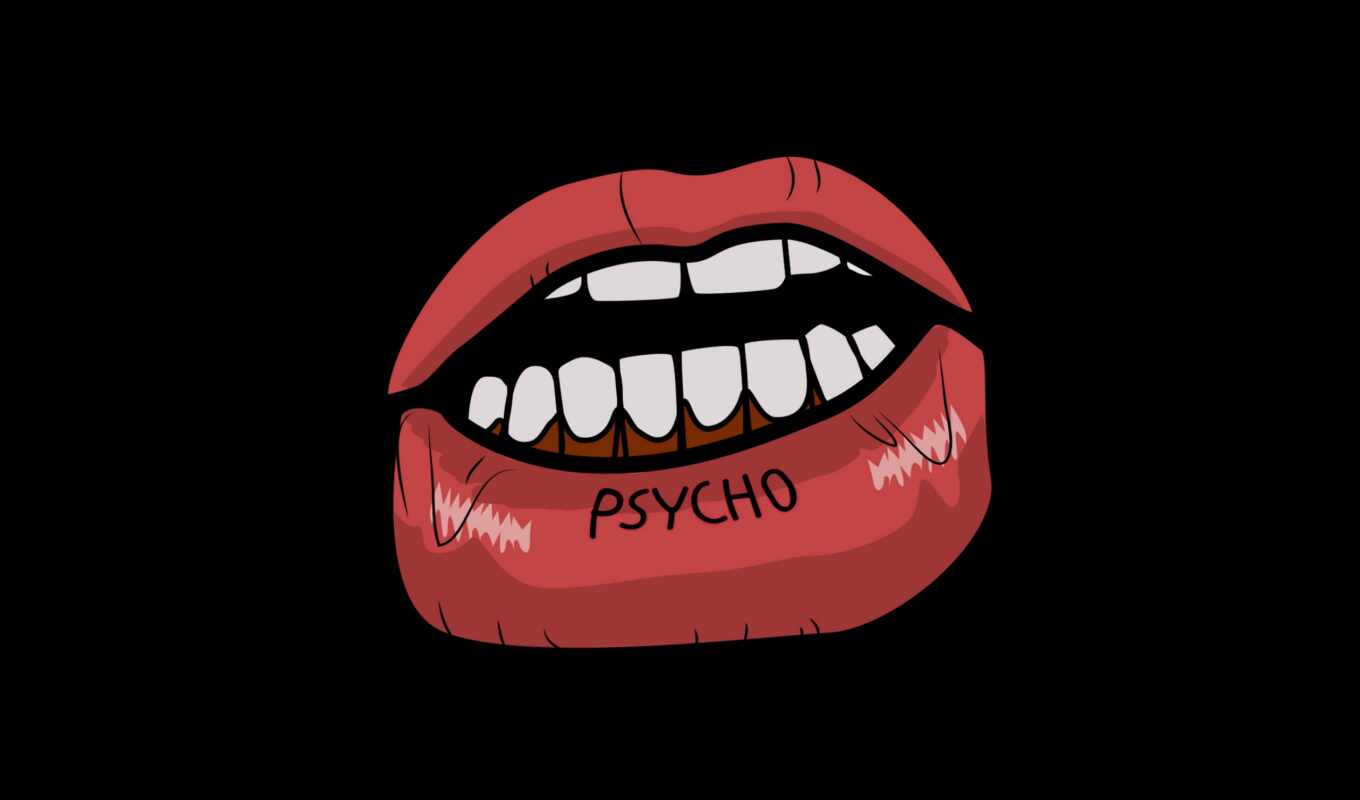 art, telephone, ipad, title, graphic, tablet, different, title, psycho, lip