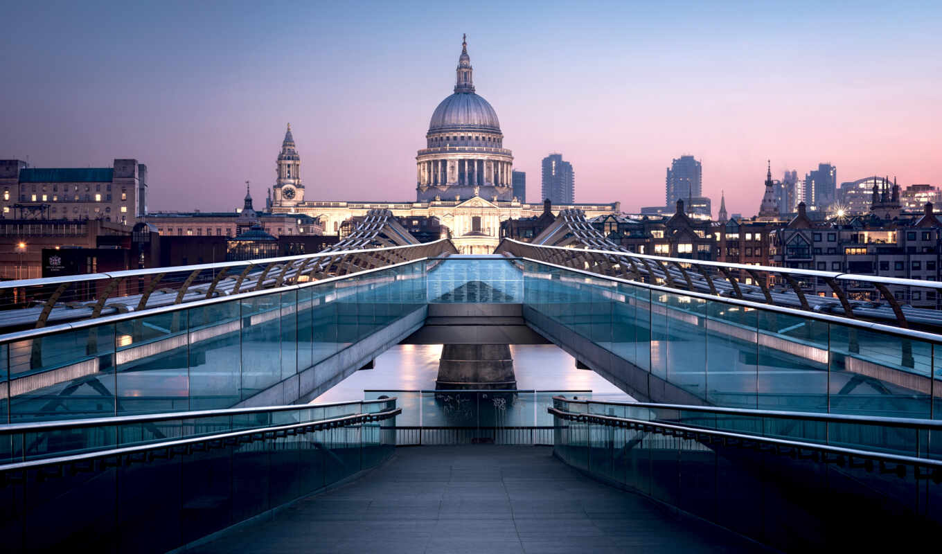 Bridge, business, london, millennium, eksmyi