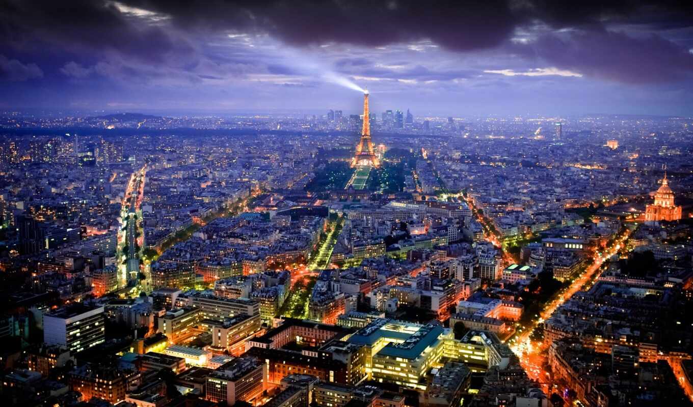 Paris, fire, tower, France