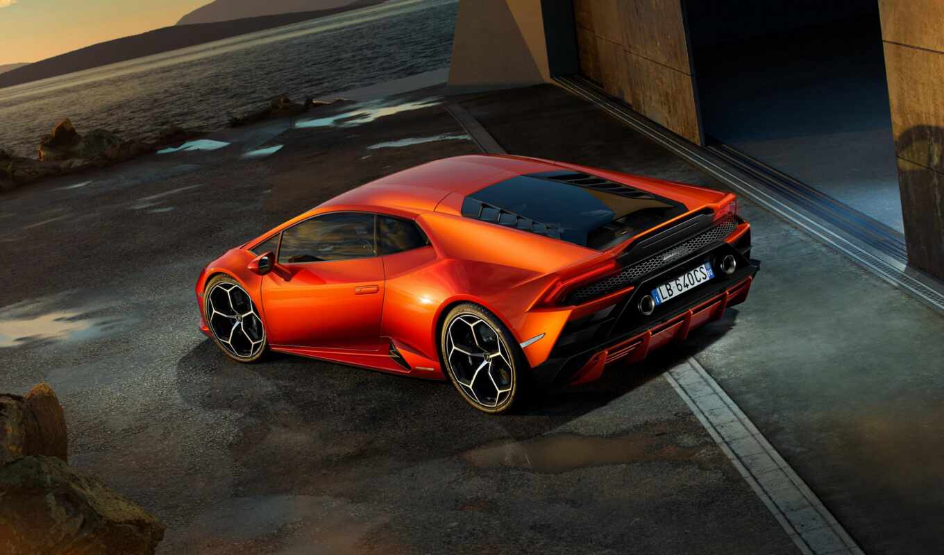 view, from behind, version, engine, renewed, submit, huracan, supercar, coop