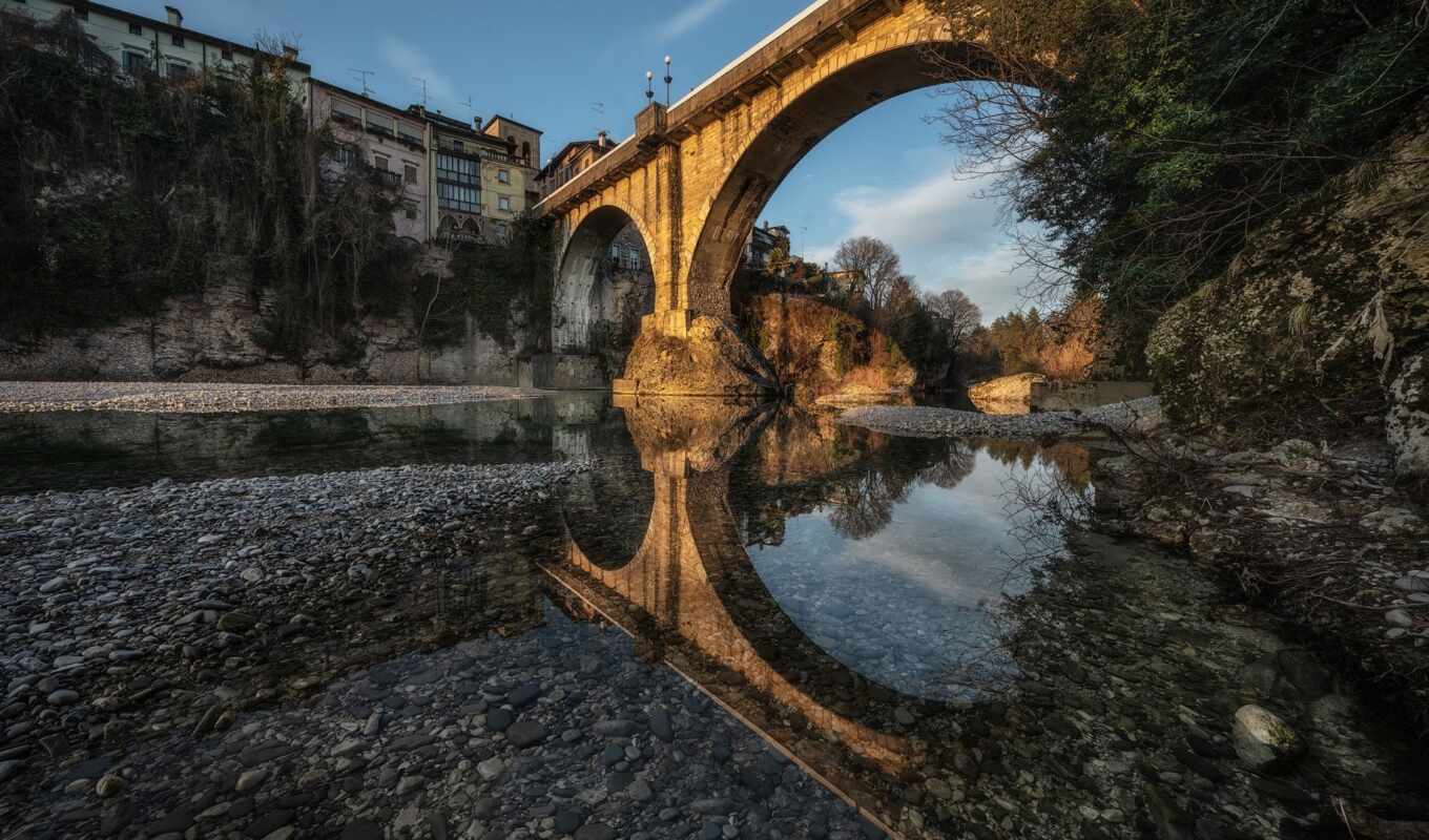 water, мост