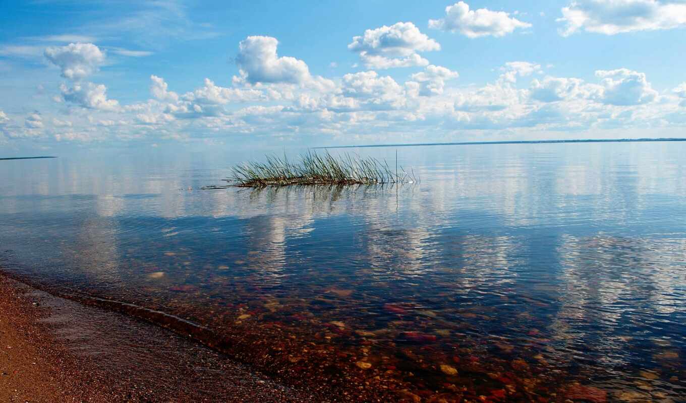 озеро, kubenskoye, kubenskoe