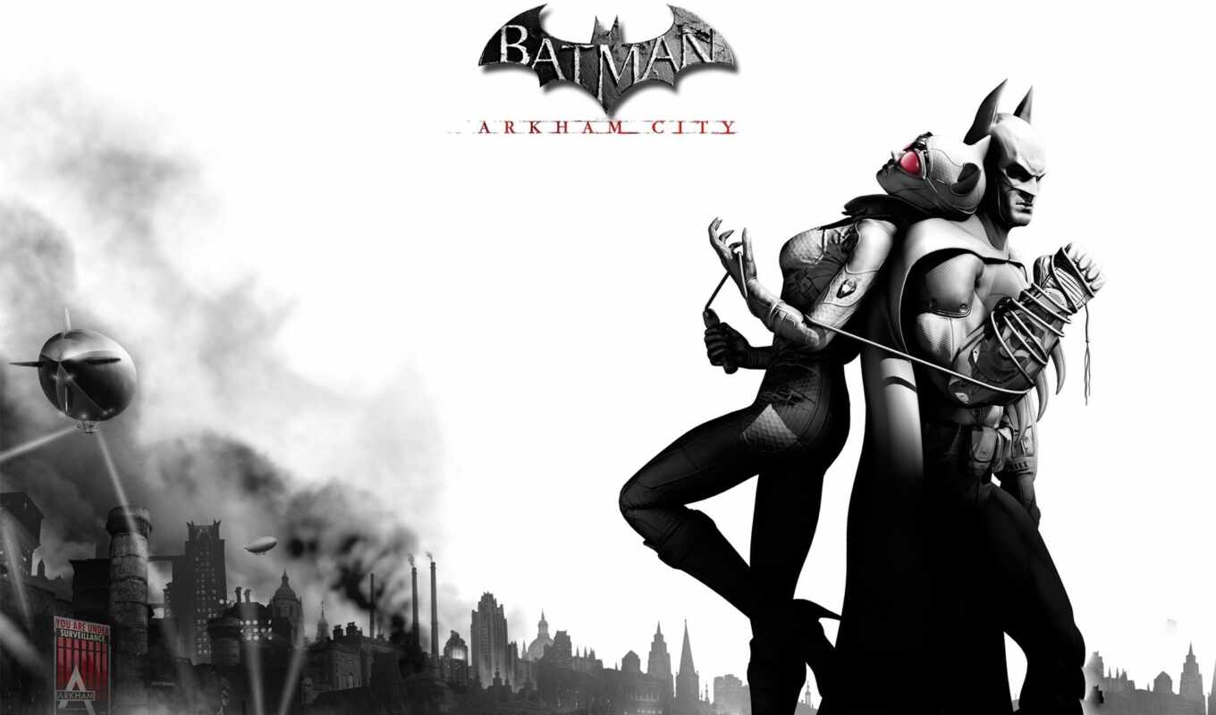 город, batman, arkham