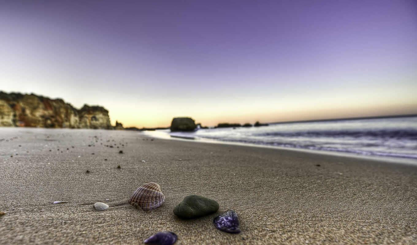 пейзажи -, water, море, берег, песок, ocean, пляжи, камни, seashell, ракушки