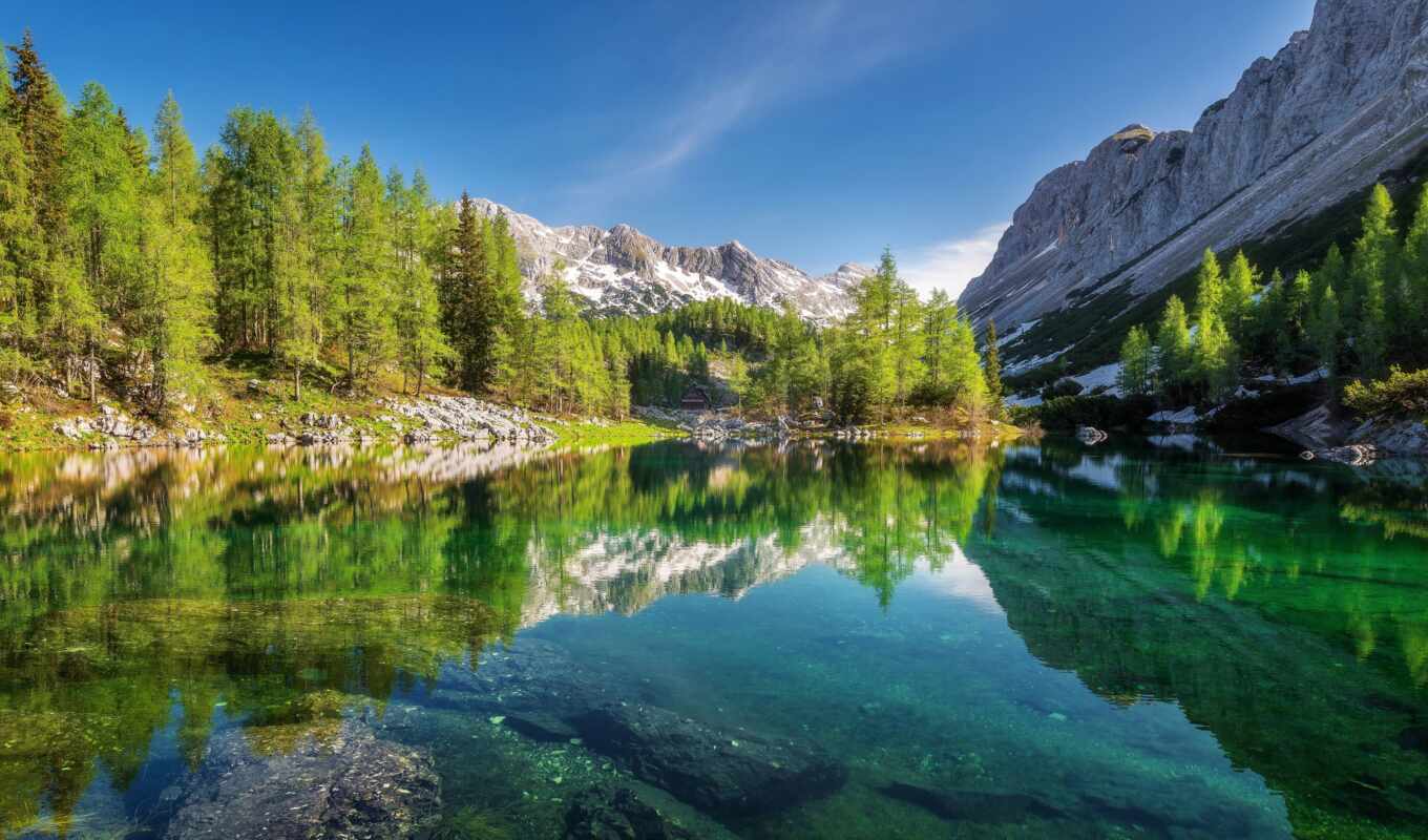 lake, park, national, valley, slovenia
