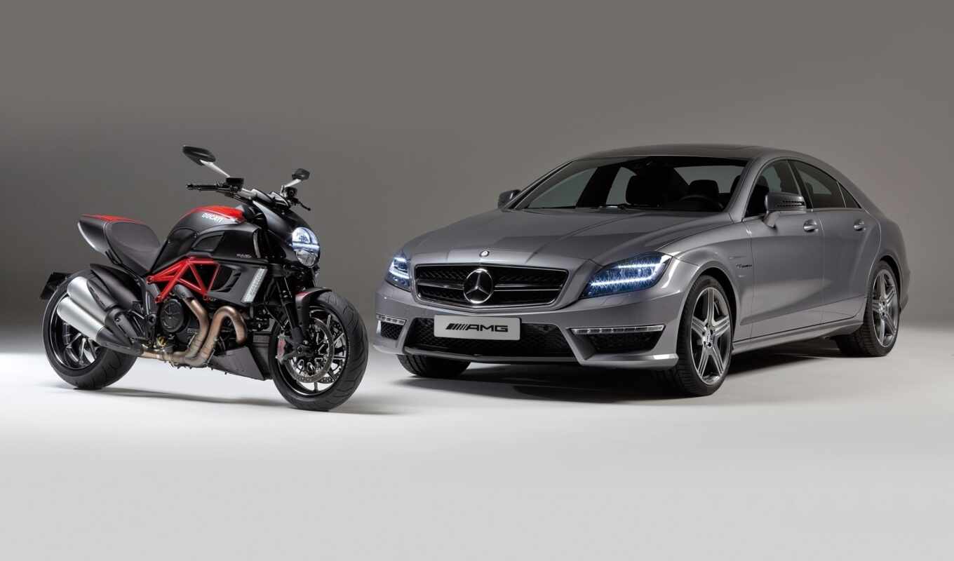mercedes, Benz, and, they, auto, show, amg, ducati, motorcycle, moto, gp, with, of, motogp, sponsor, neuer, partnership, diavel