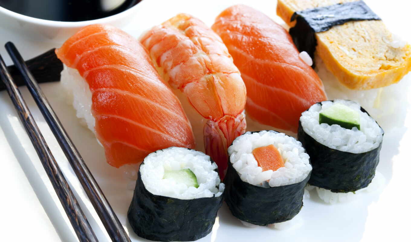 gifts, Japan, rolls, sushi, sticks, salmon