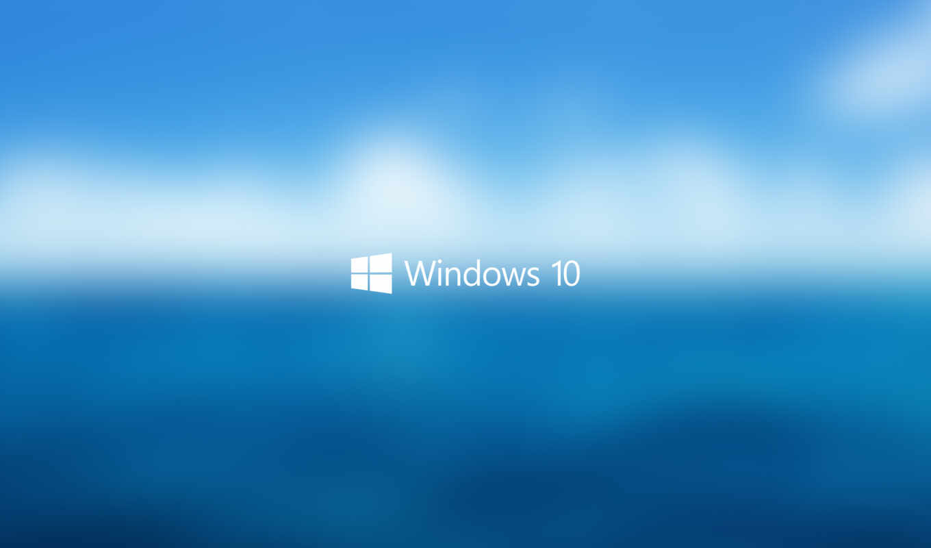 tech, windows, white, start, голубое, размытость, логотип