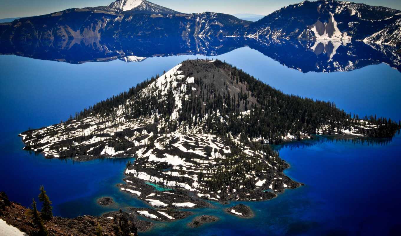 lake, pictures, park, national, crater, oregon