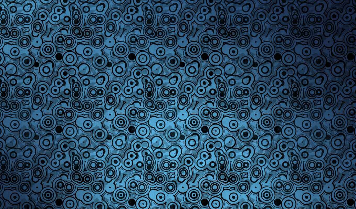 telephone, fone, light, smooth surface, dark, different, blue, abstract, circles, circles