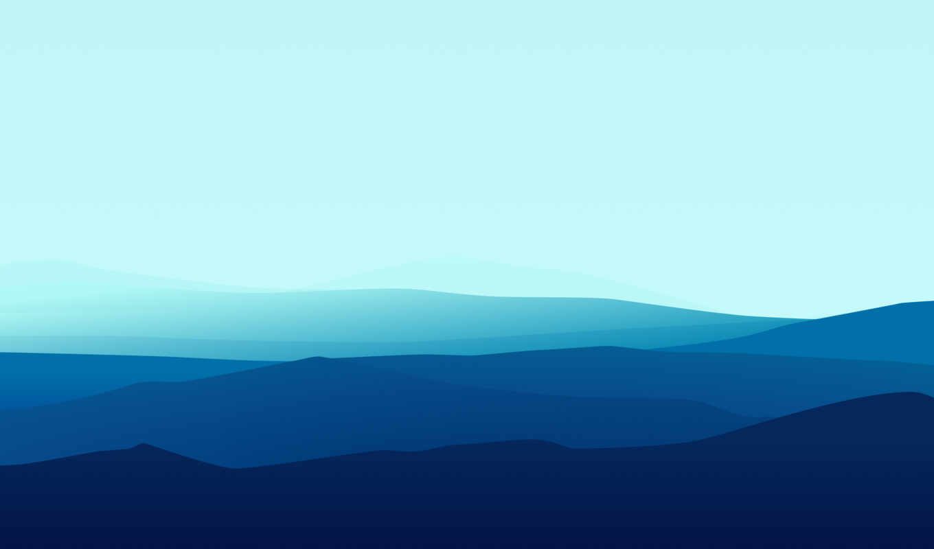 blue, iphone, лес, landscape, туман, плоский