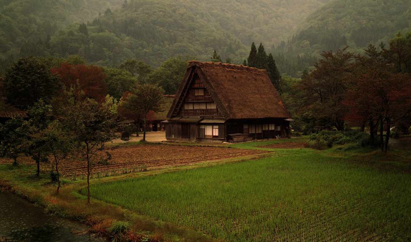house, japanese, images, country, mountains