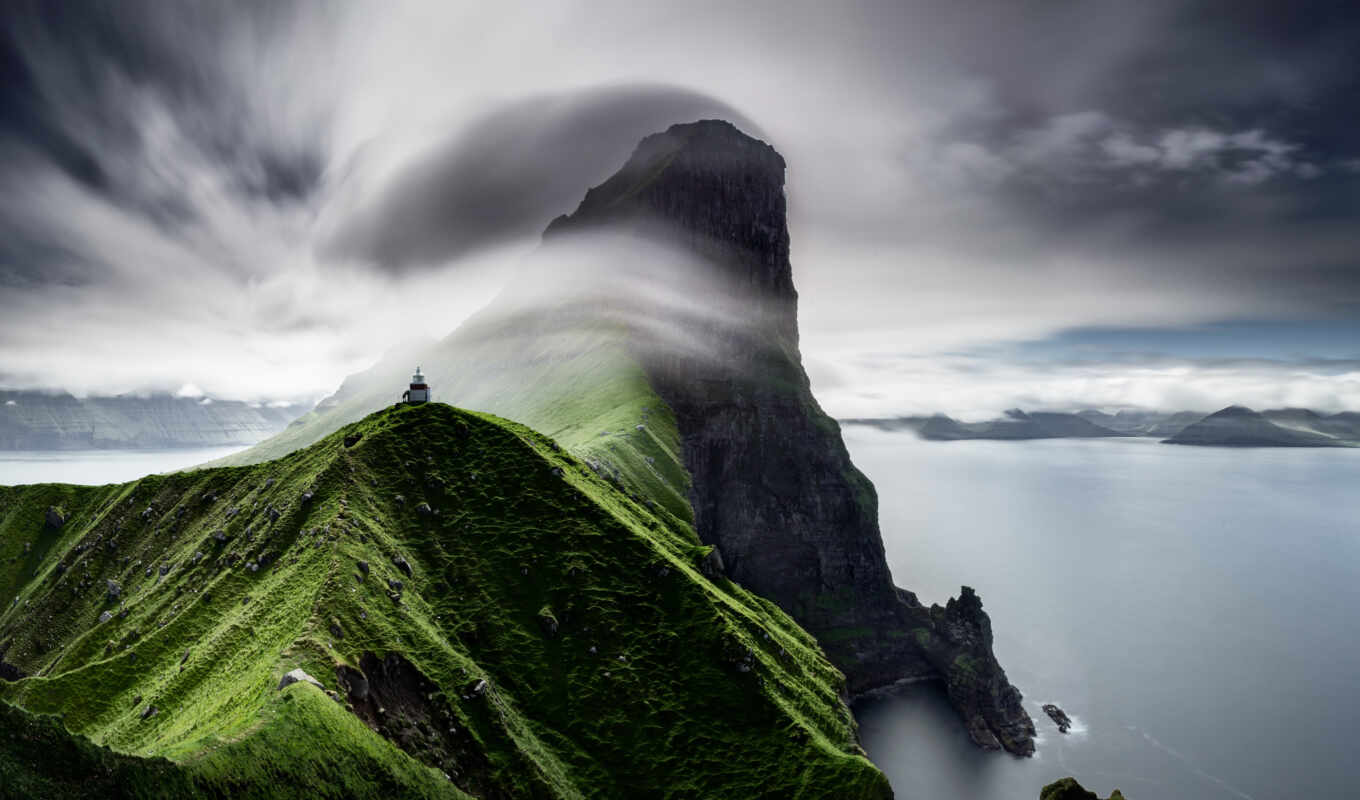island, cliff