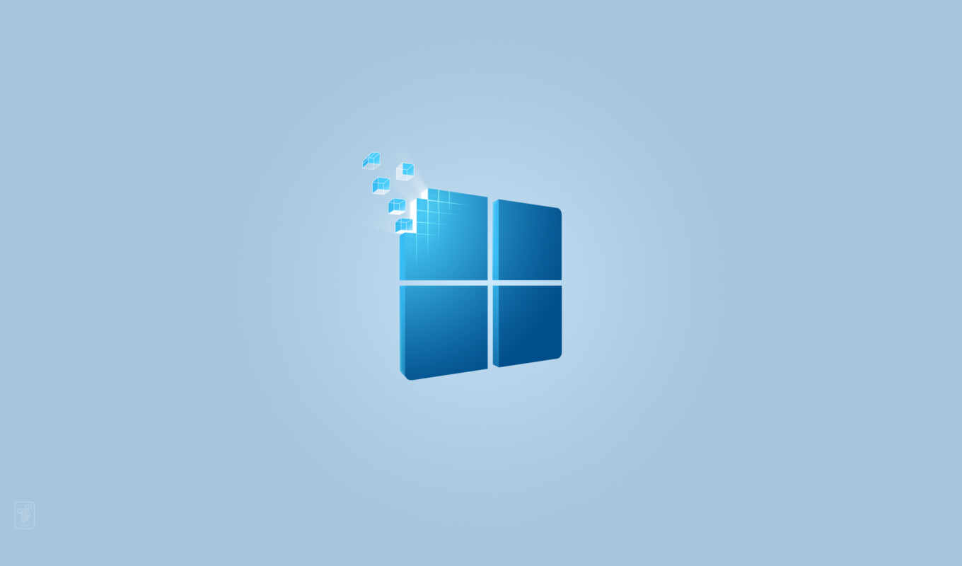 logo, blue, window