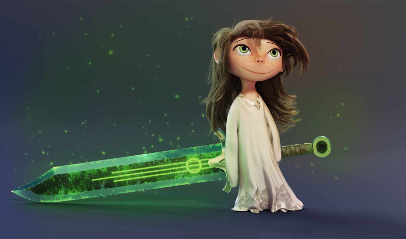 girl, weapon, sword, cute, animation, personality, mood, kid, rico, fictional, cillier
