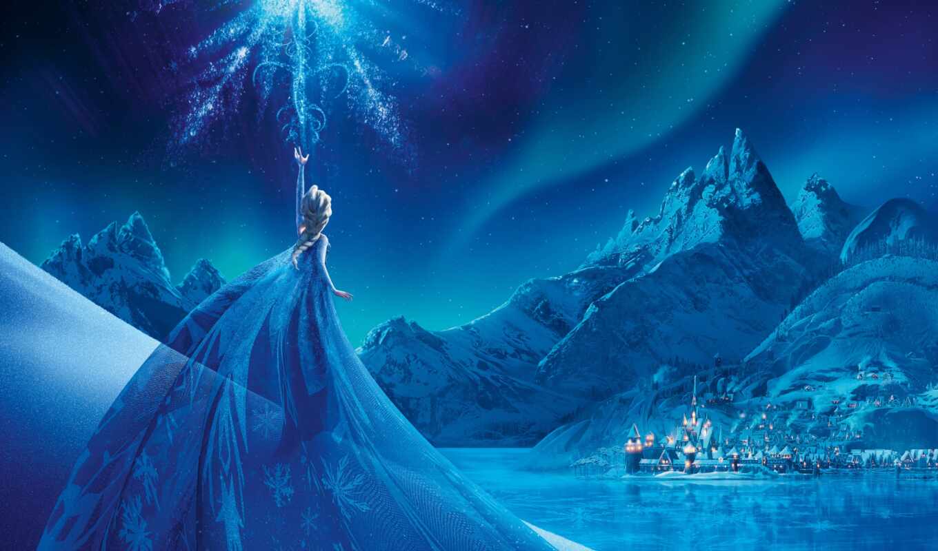 android, background, snow, for, screen, elsa, free, frozen