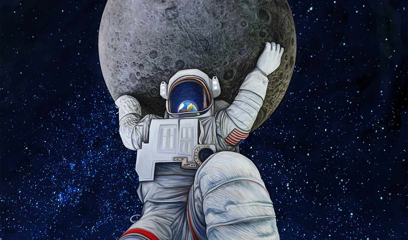 art, mobile, background, to answer, popularity, give, art, astronaut, smartphone, dope, milk