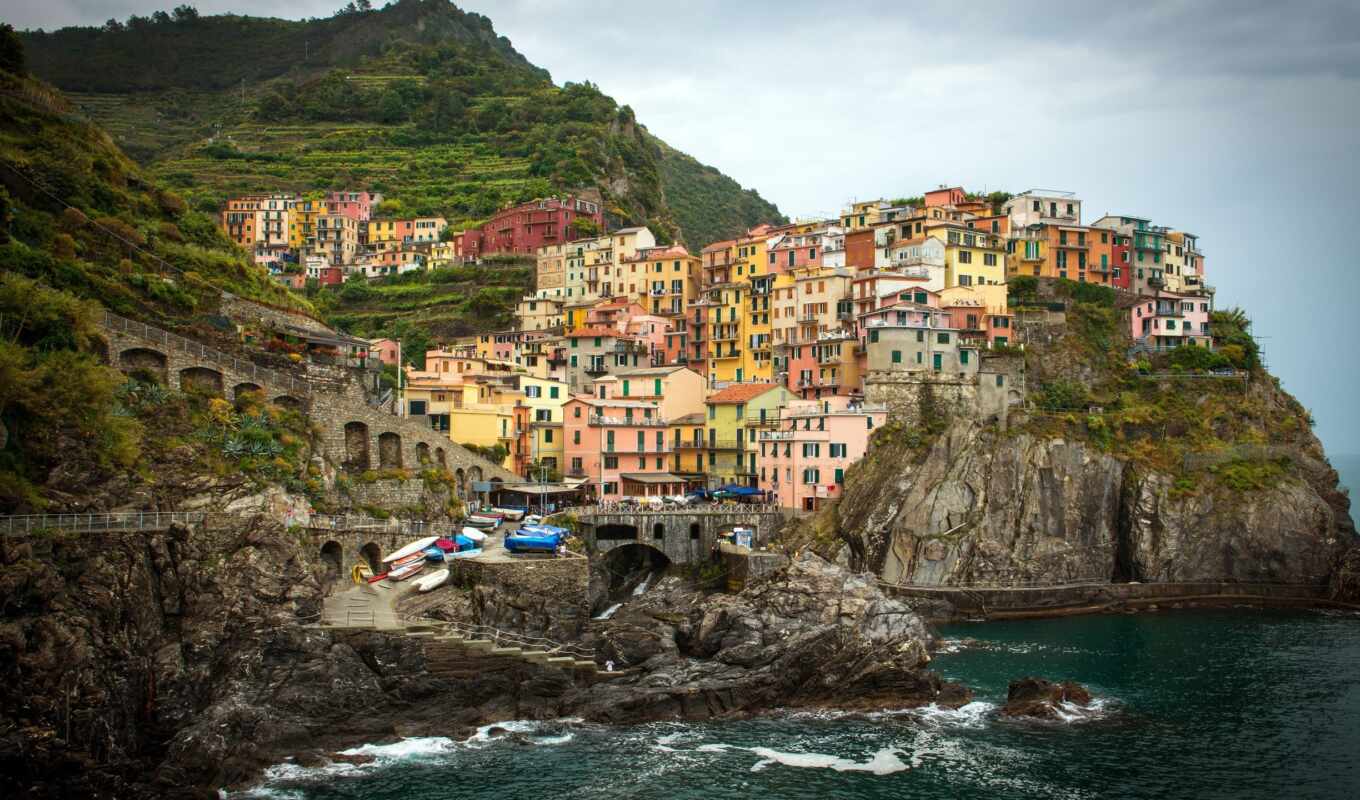 house, rock, море, italian