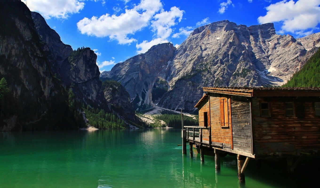 lake, nature, photo, mountain, landscape, rent, cabin, stilt