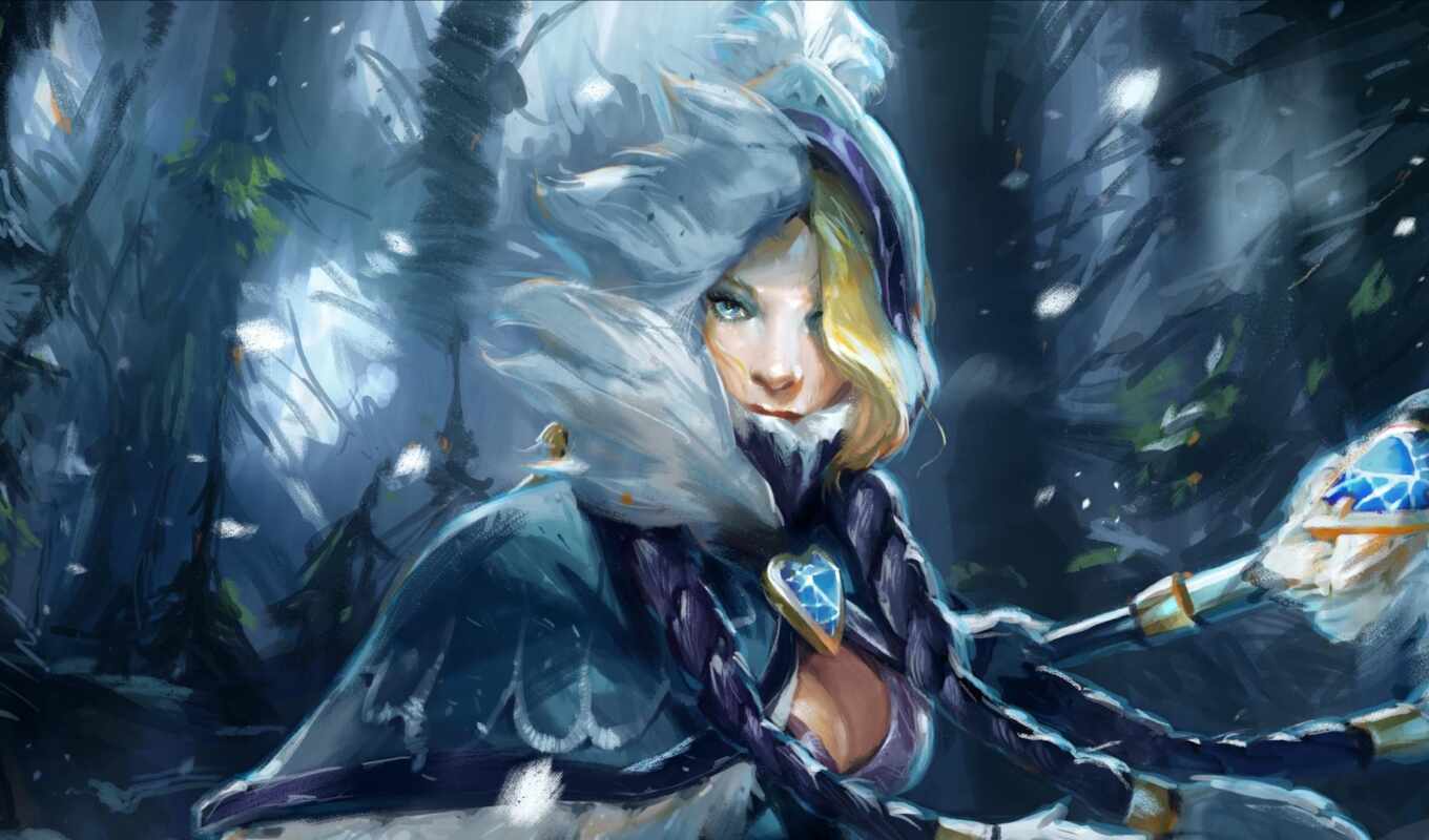 snow maiden, crystal, bunker, sapport