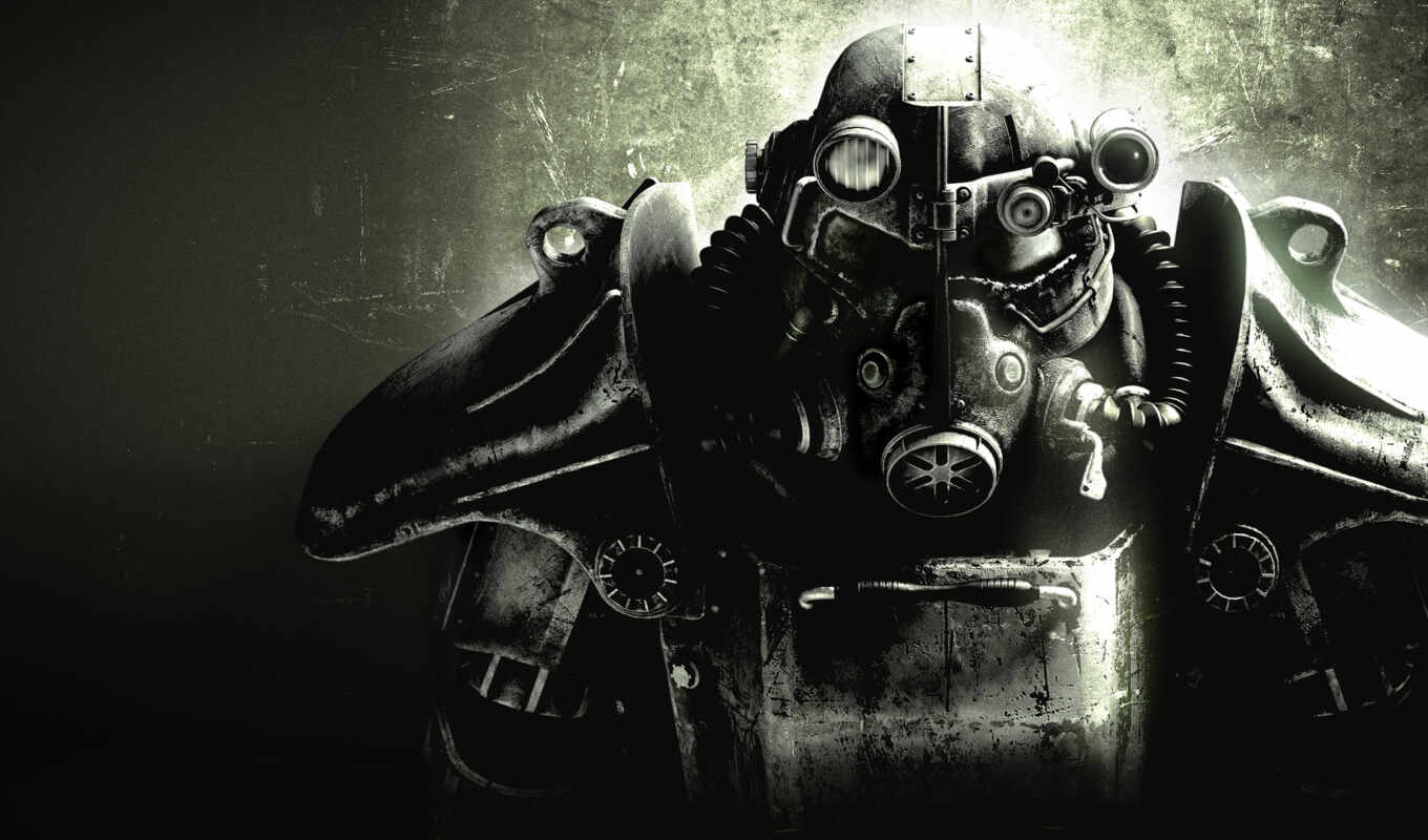 high, широкоформатные, resolution, anime, cover, fallout