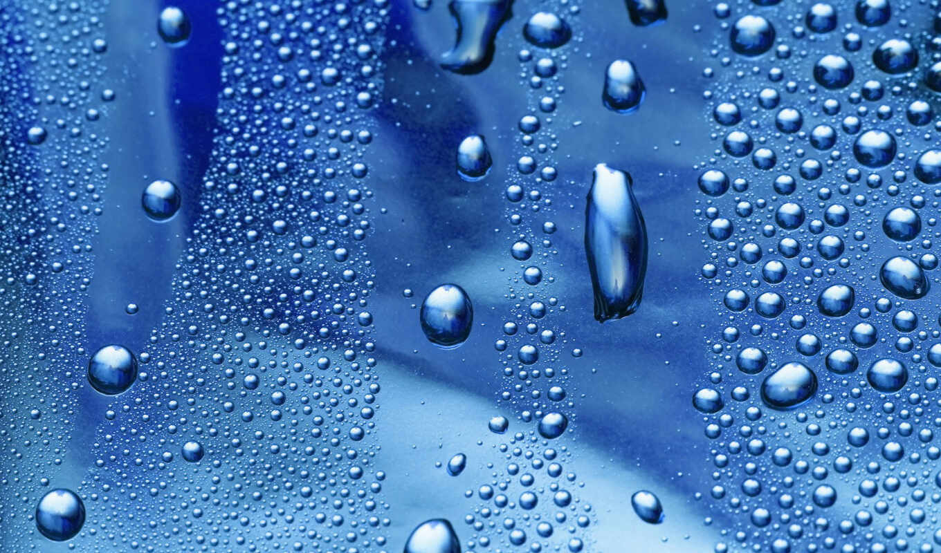 drop, glass, rain, water
