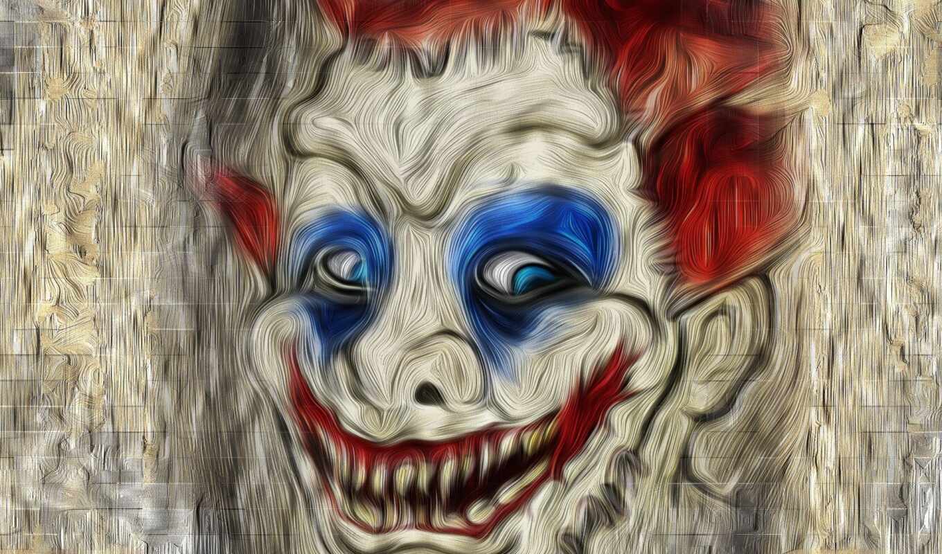 clown, it's scary