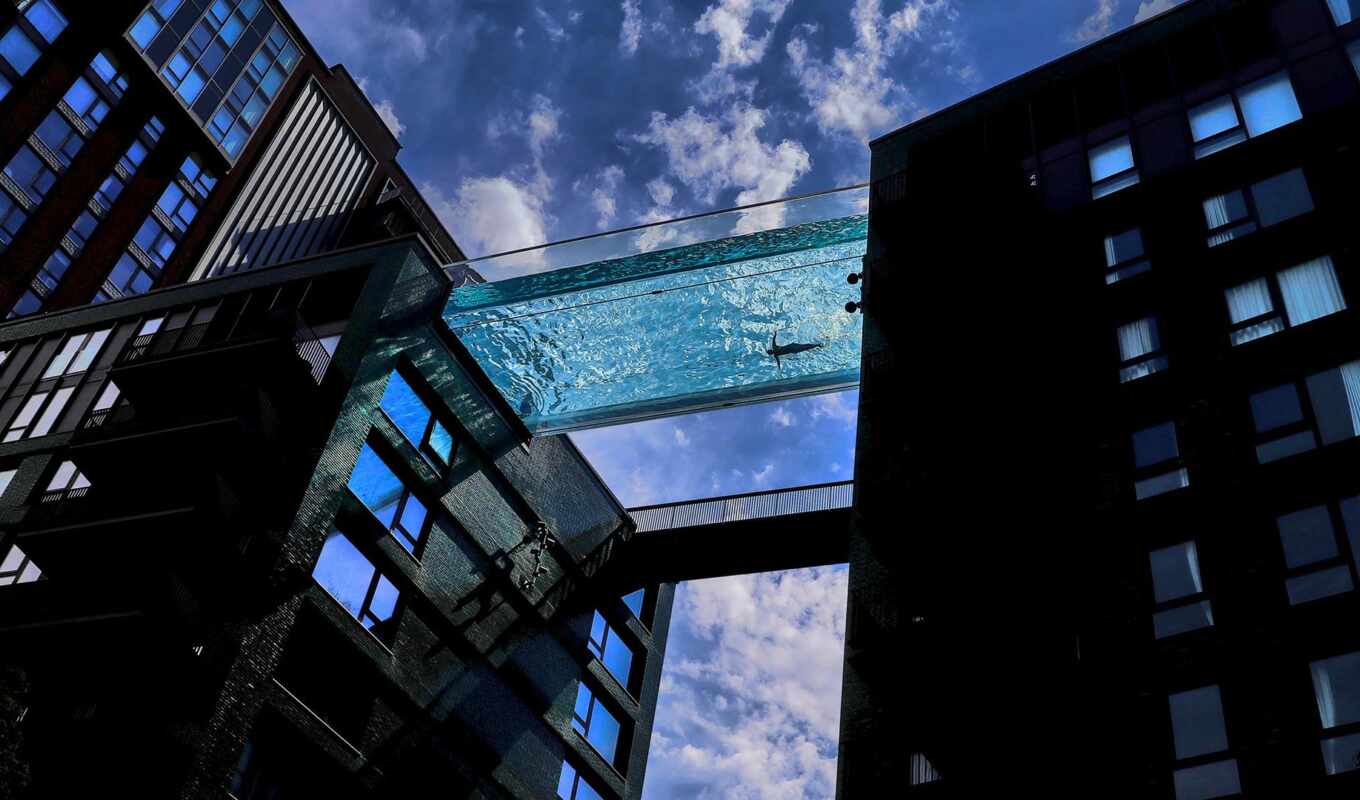 sky, swimming pool, embassy