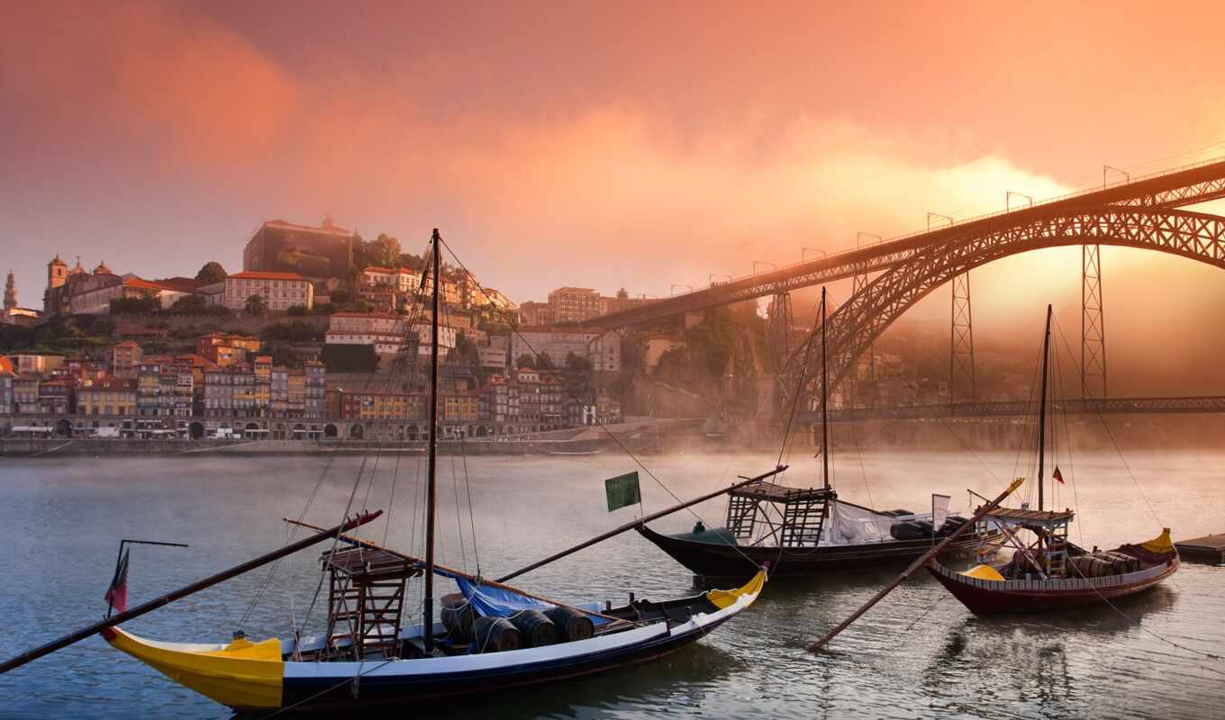 Bridge, country, rest, day, port, portugal, journey, rook, dom, lisbon, oceanic